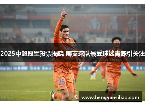 2025中超冠军投票揭晓 哪支球队最受球迷青睐引关注